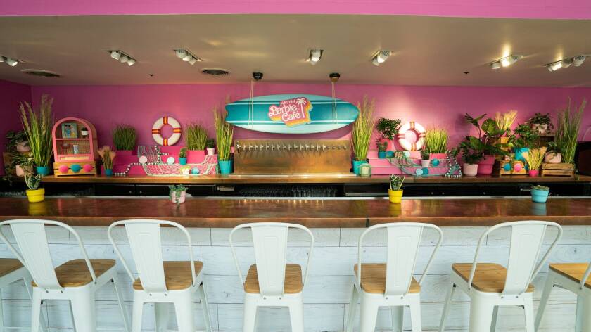 Barbie barbie café sales